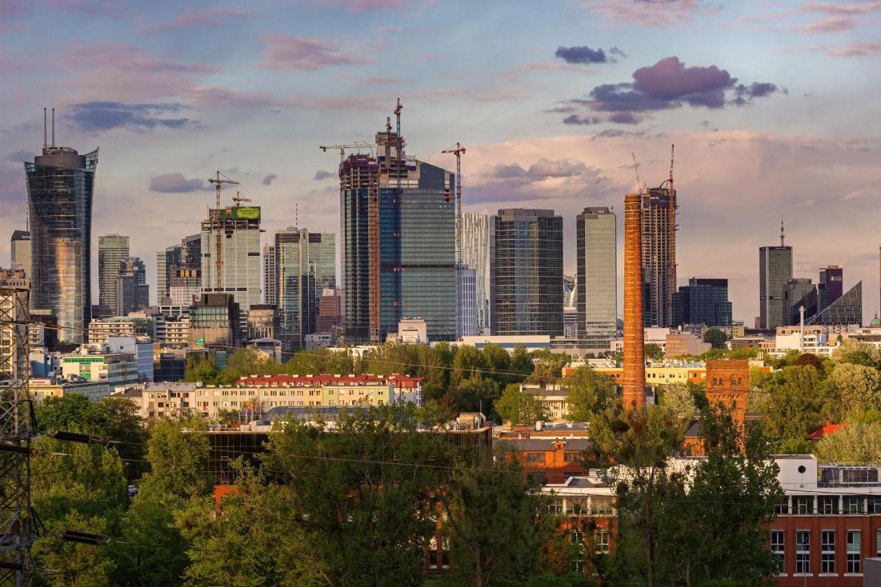 Apartments With Parking Warsaw Business Center By Noclegi Renters Eksteriør billede
