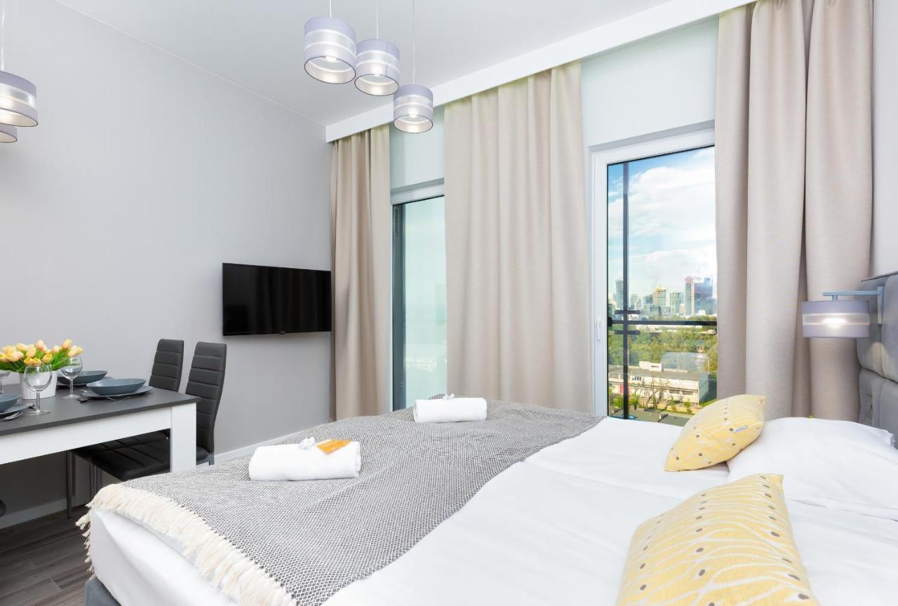 Apartments With Parking Warsaw Business Center By Noclegi Renters Eksteriør billede